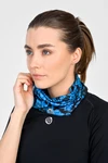 Multifunctional sports snood Ornamo Azzurro