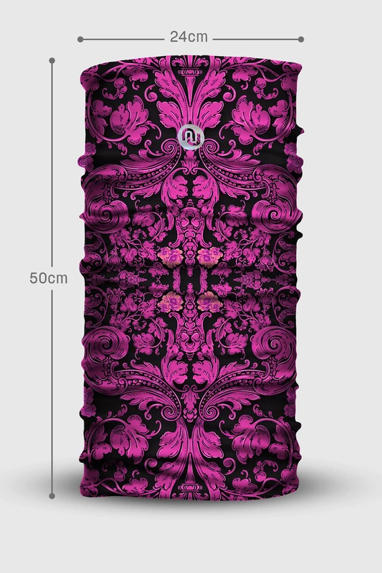 Multifunkční sportovní nákrčník Ornamo Rosa - packshot