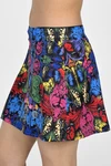 Pleated sport skirt with leggings Mosaic Ritmo