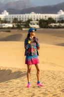 Premium zipped hoodie Mosaic Ritmo - packshot