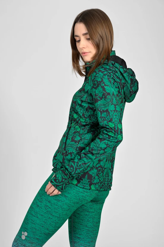Premium zipped hoodie Ornamo Verde - packshot