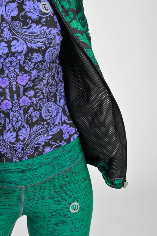 Premium zipped hoodie Ornamo Verde - packshot