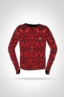 Preorder Bluza Basic Ornamo Red - packshot