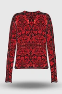 Preorder Bluza Basic Ornamo Red - packshot