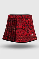 Preorder Spódnica sportowa z legginsami plisowana Ornamo Red - packshot