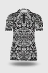 Preorder Women's sports T-shirt Zip Ornamo White