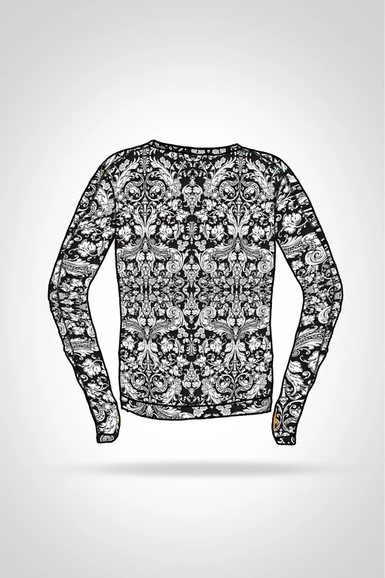 PreorderBlouse Basic Ornamo White - packshot