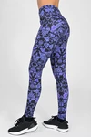 Regular leggings with waistband Basic Ornamo Viola