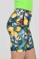 Short leggings with stabilizing tapes Limone - packshot