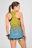 Short leggings with stabilizing tapes Limone - packshot