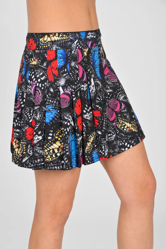 Spódnica sportowa z legginsami plisowana Butterfly - packshot