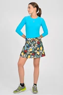 Spódnica sportowa z legginsami plisowana Limone - packshot