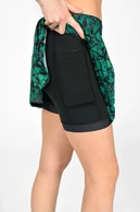 Spódnica sportowa z legginsami plisowana Ornamo Verde - packshot