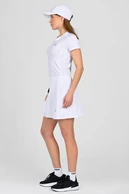 Sportovní sukně s legínami plisé White - packshot