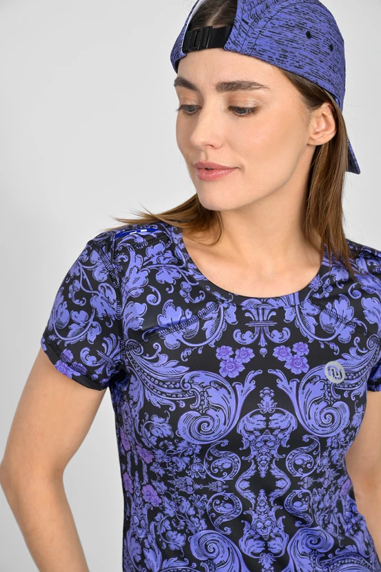 Sportovní tričko Basic Ornamo Viola - packshot