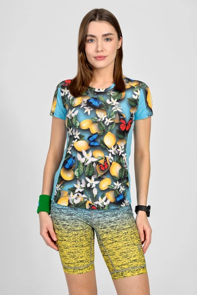 Sports T-shirt Basic Limone