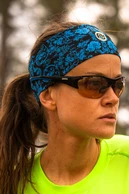 Sports headband Ornamo Azzurro - packshot