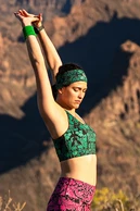Sports headband Ornamo Verde - packshot