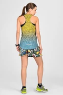 Tank top bokserka damska Melange Turchese-Limone - packshot