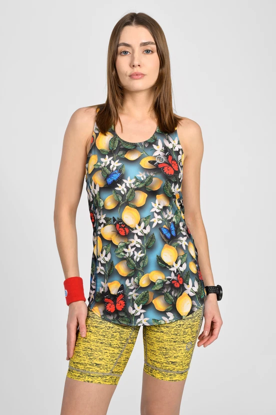 Tank top bokserka damska biodegradowalna Limone - packshot