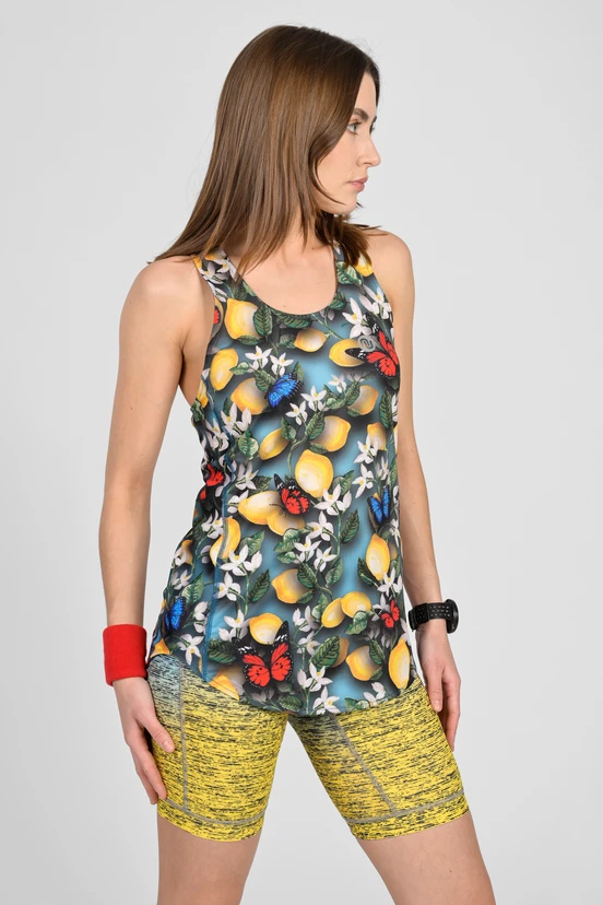 Tank top bokserka damska biodegradowalna Limone - packshot