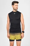 Ultra Short Sleeve Tank Top Black
