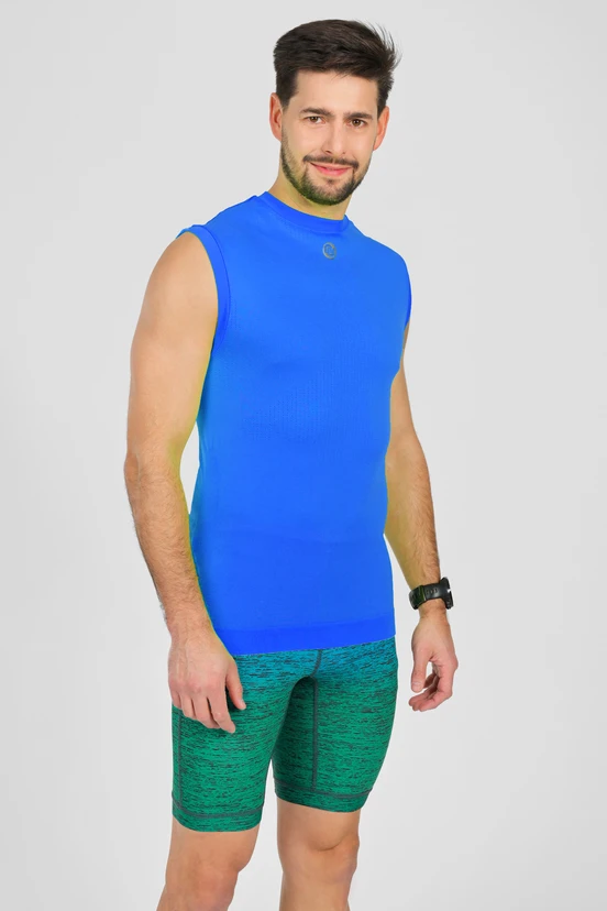 Ultra Short Sleeve Tank Top Cobalt - packshot