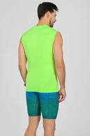 Ultra Short Sleeve Tank Top GloLime - packshot