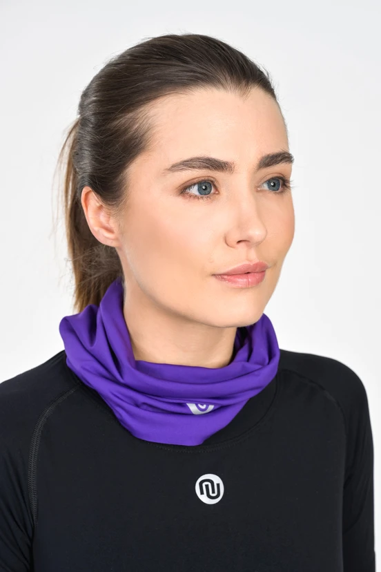 Wielofunkcyjny komin sportowy Purple - packshot