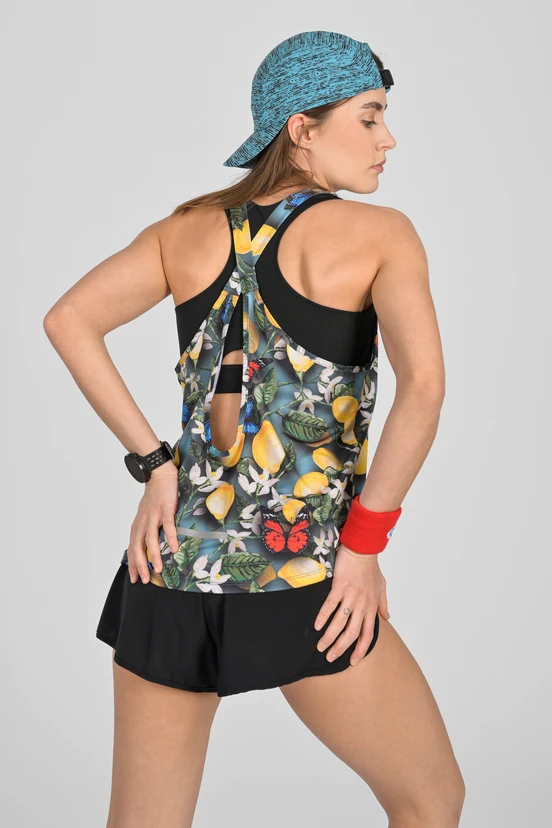 Women's boxer tank top Limone - packshot