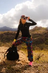 Women's loose sweatpants Mosaic Ritmo
