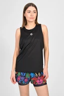 Women's sleeveless shirt Black - packshot
