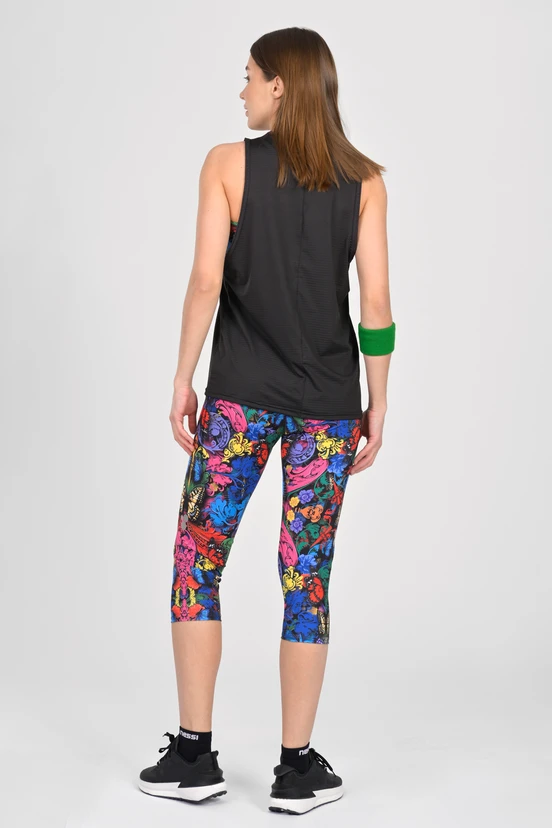 Women's sleeveless shirt Black - packshot