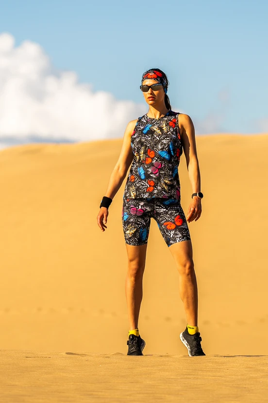 Women's sleeveless shirt Butterfly - packshot