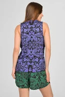 Women's sleeveless shirt Ornamo Viola - packshot