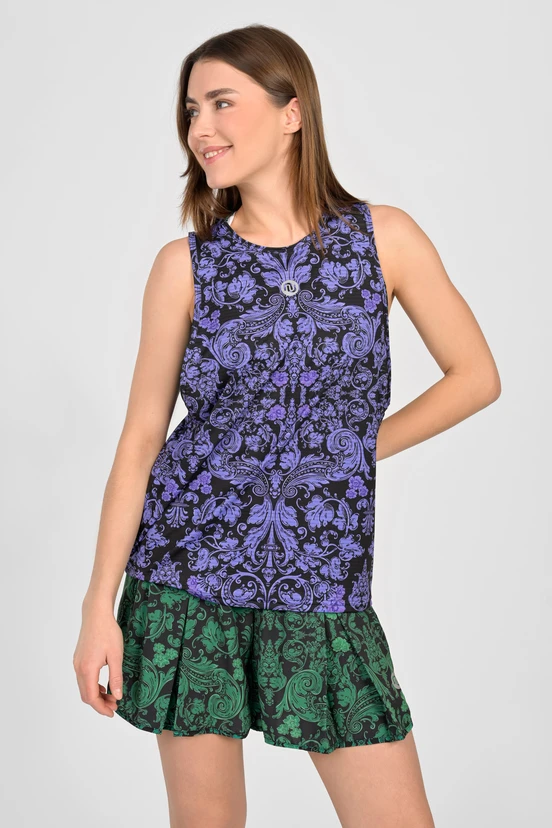 Women's sleeveless shirt Ornamo Viola - packshot