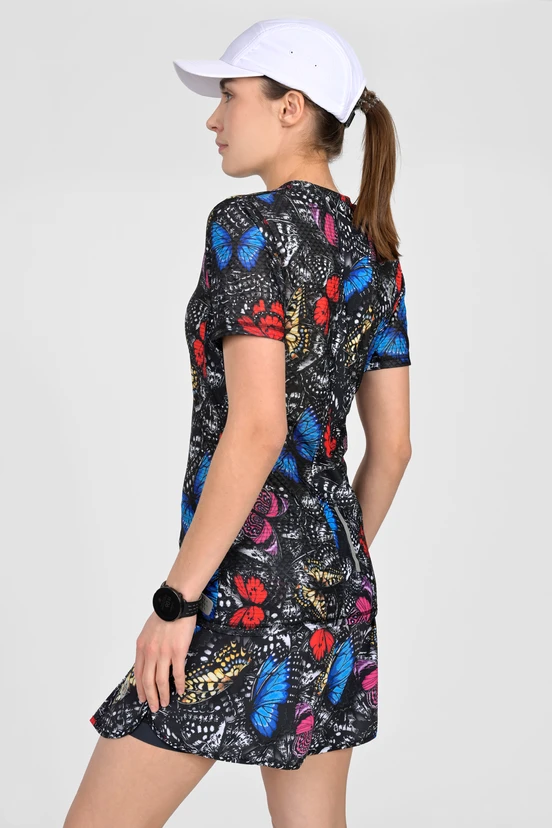 Women's sports T-shirt Zip Butterfly - packshot