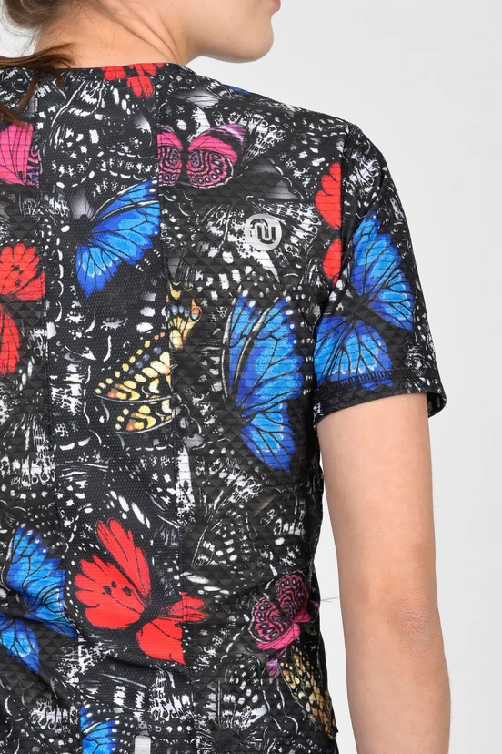Women's sports T-shirt Zip Butterfly - packshot
