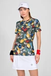 Women's sports T-shirt Zip Limone