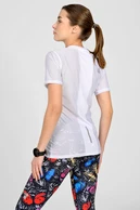 Women's sports T-shirt Zip White - packshot