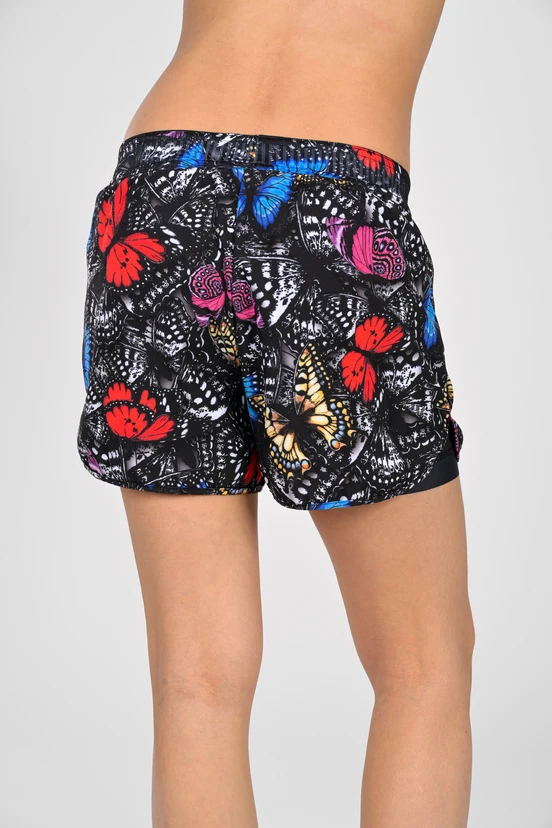 Women's sports shorts with leggings Butterfly - packshot