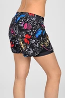 Women's sports shorts with leggings Butterfly - packshot