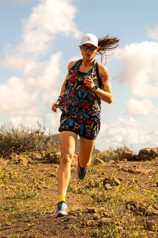 Women's sports shorts with leggings Butterfly - packshot