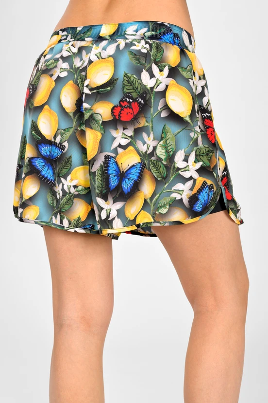 Women's sports shorts with leggings Limone - packshot