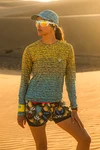 Women's sports shorts with leggings Limone