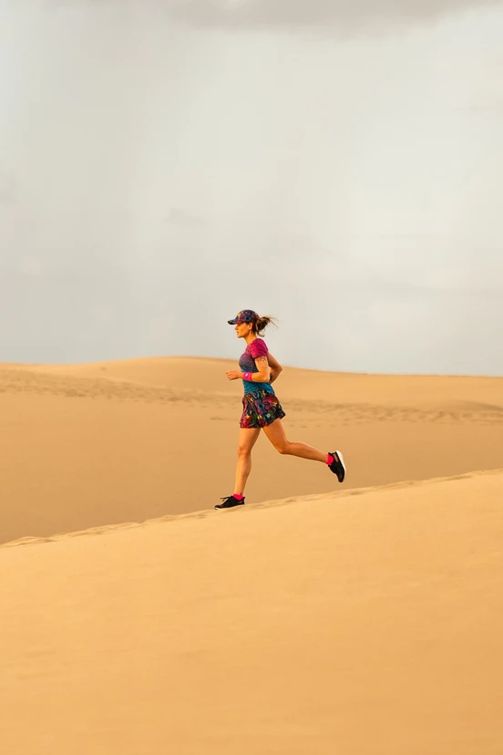Women's sports shorts with leggings Mosaic Ritmo - packshot