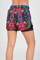 Women's sports shorts with leggings Mosaic Ritmo - packshot