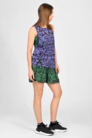 Women's sports shorts with leggings Ornamo Verde - packshot