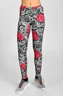 Zateplené běžecké legíny Dynamic Ornamo Roses Sample - packshot
