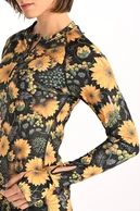 Blouse Zip Sunflowers - packshot